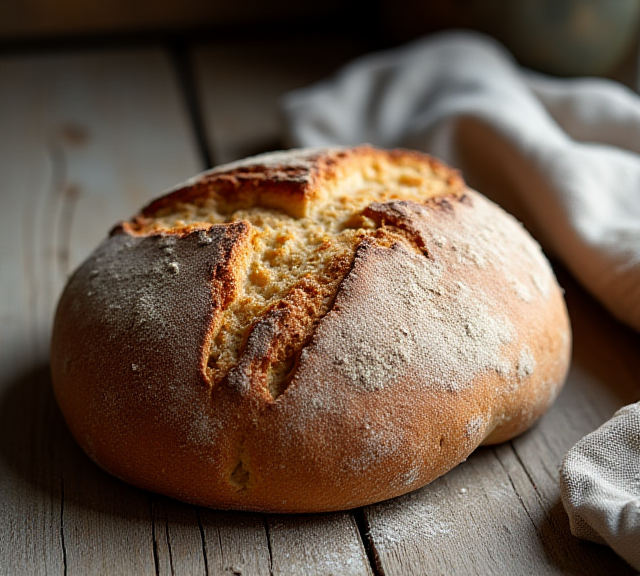 Ambachtelijk zuurdesem brood met heritage-graan bij Vlieg & Vlok